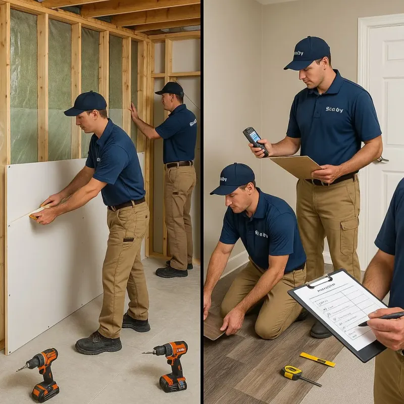 Repairs and Reconstruction process in Ford City, PA